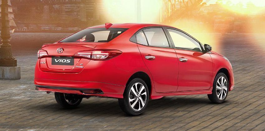 Toyota Vios rear