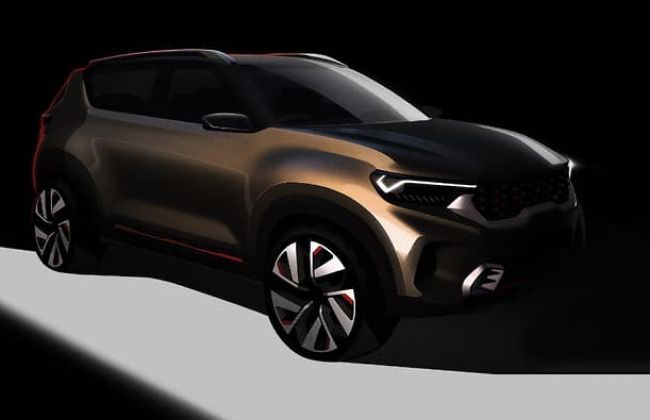 Kia QYI concept SUV teaser sketches released