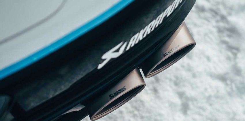 Bentley Continental GT Ice Racing