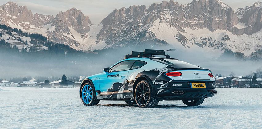 Rally-ready Bentley Continental GT ready