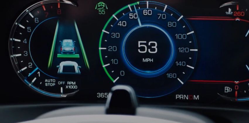 Cadillac automatic lane changing
