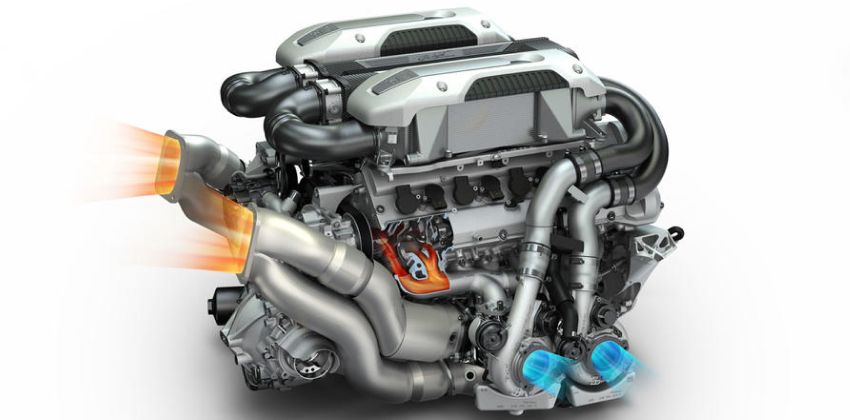 Bugatti W16 engine