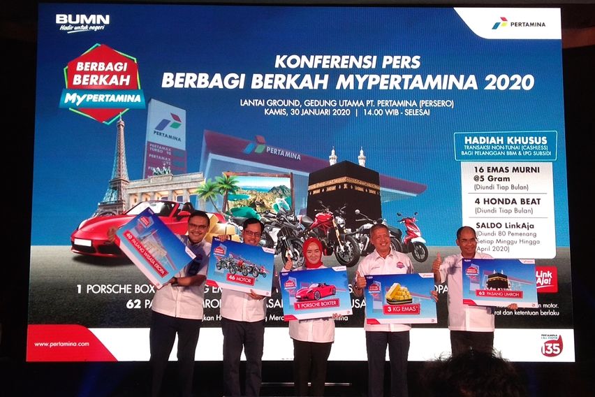 undian myPertamina berhadiah Porsche