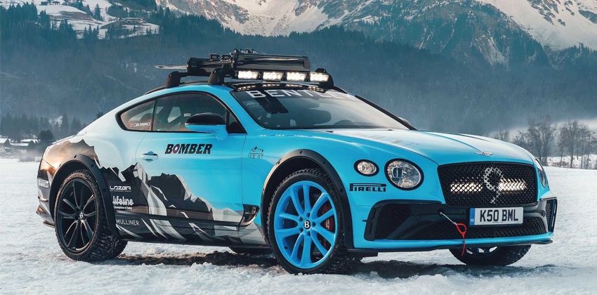 Bentley Continental GT Ice Race
