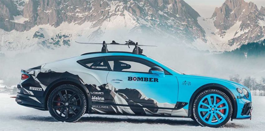 Bentley Continental GT Ice Race