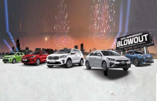 Kia Philippines celebrates its 1st Anniversary with a Blowout Promo