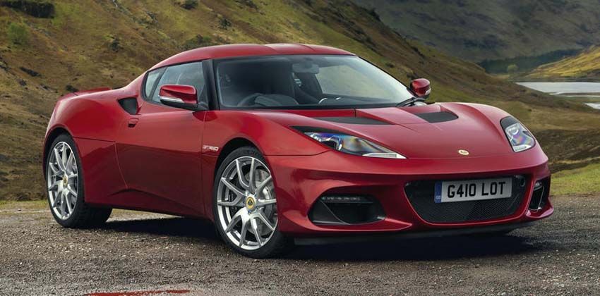 Evora GT410 front