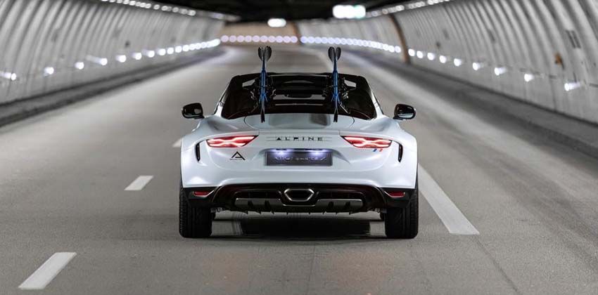 Alpine A110 SportsX rear