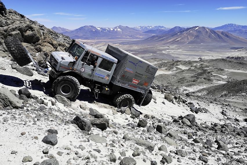 Rekor dunia sebagai pendaki gunung api tertinggi