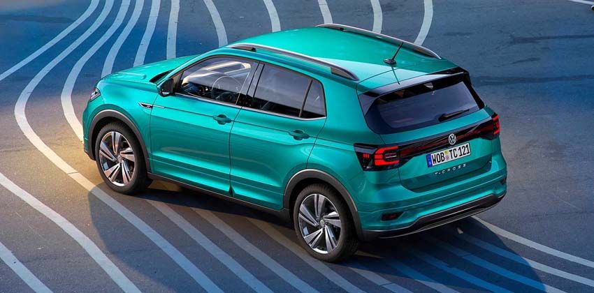 upcoming VW SUV REAR