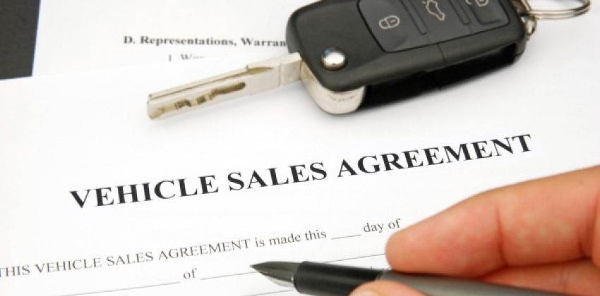 Car sell papers