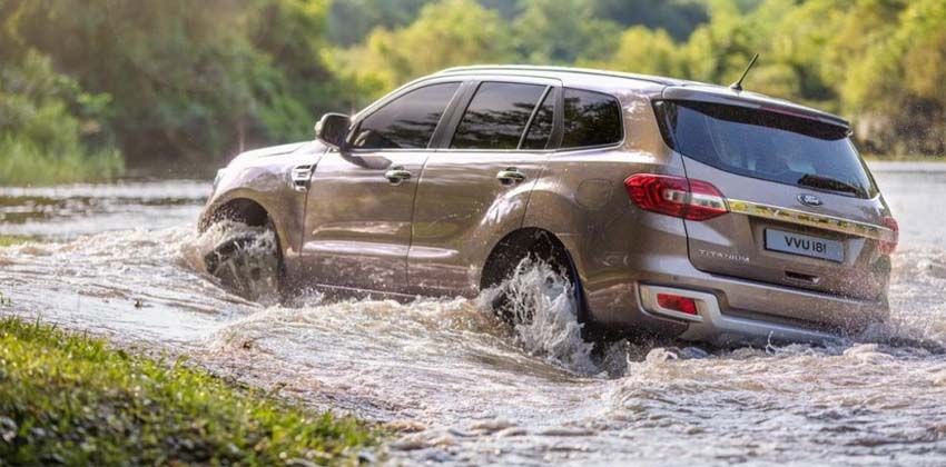 Upcoming MG SUV REAR