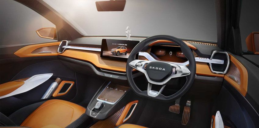 Skoda Vision IN Concept  cabin