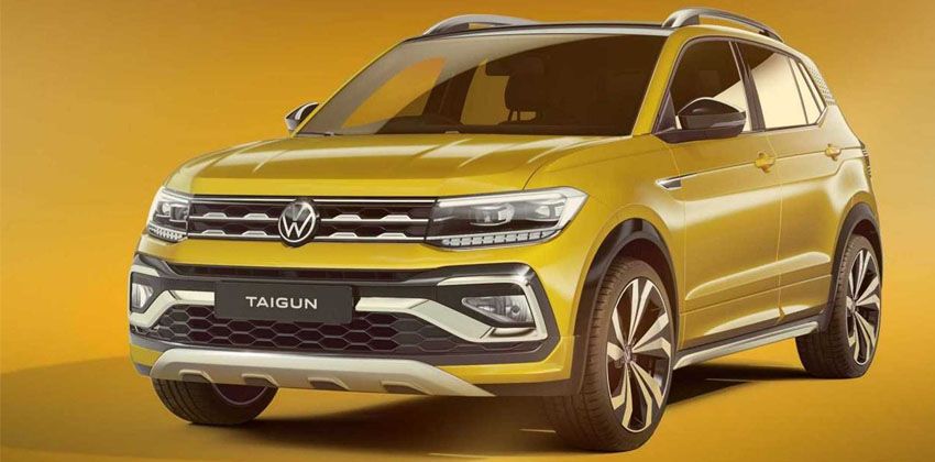 2021 Volkswagen Taigun front