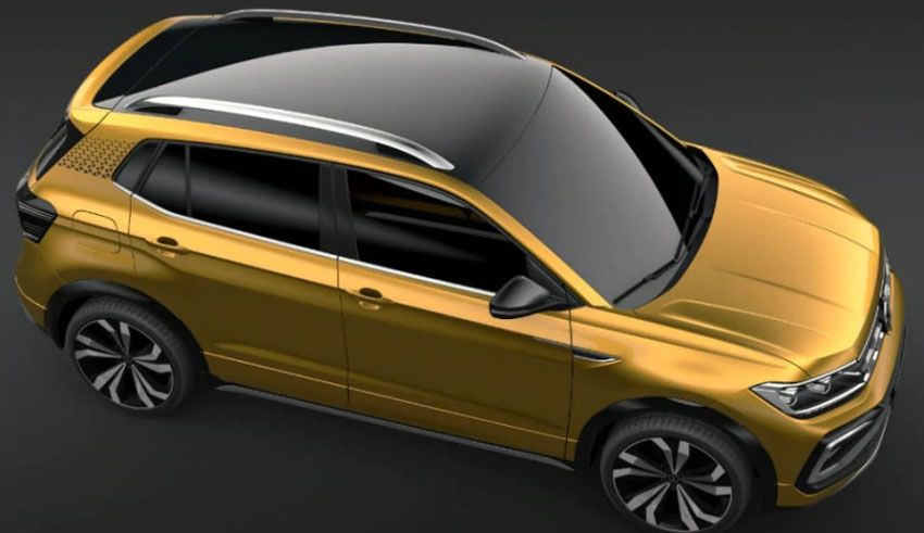 2021 VW Taigun top-view