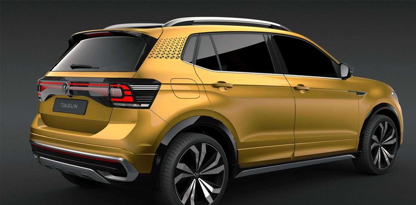 2021 Volkswagen Taigun rear