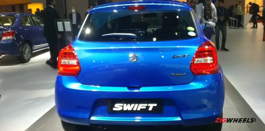 Swift Hybrid exterior - rear