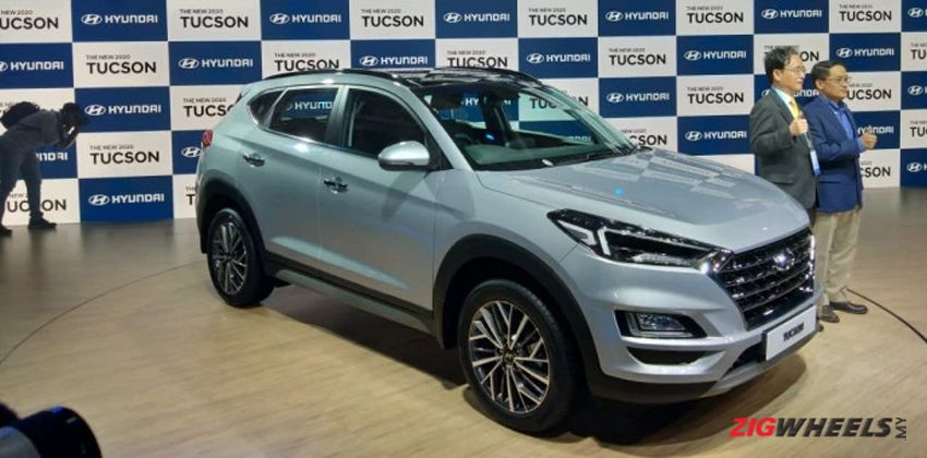 Hyundai Tucson Facelift - auto expo 2020