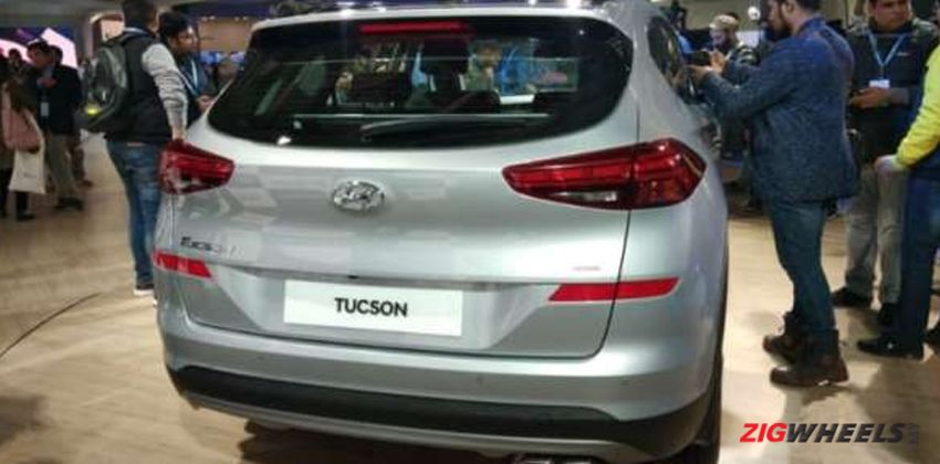 Hyundai Tucson Facelift rear