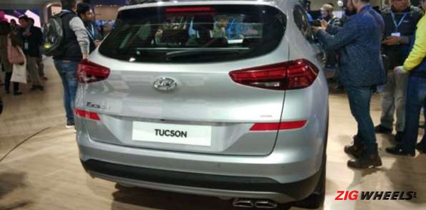 2020 Hyundai Tucson rear