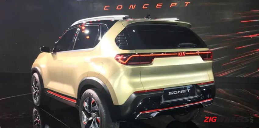 Kia Sonet rear