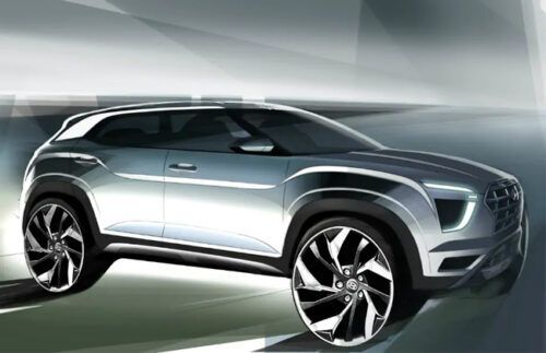 Hyundai releases design sketches of next-generation Creta