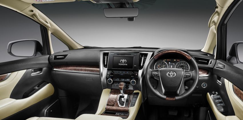 2020 Toyota Alphard interior