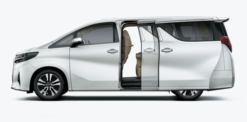 2020 Toyota Alphard side