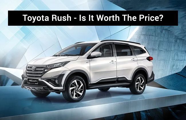 Toyota Rush  Worth the price?  Zigwheels