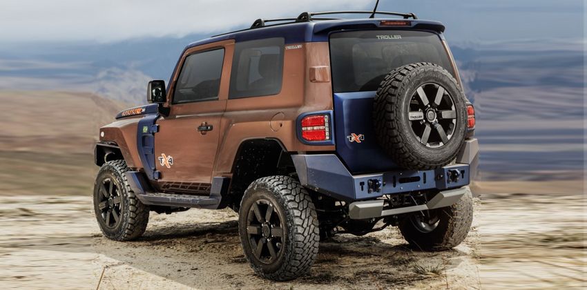 Ford Troller TX4 rear