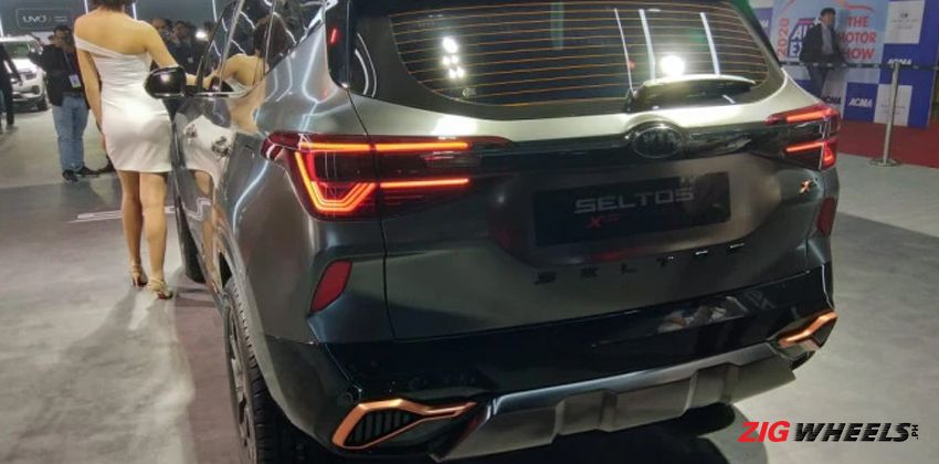 Kia Seltos X-Line concept rear