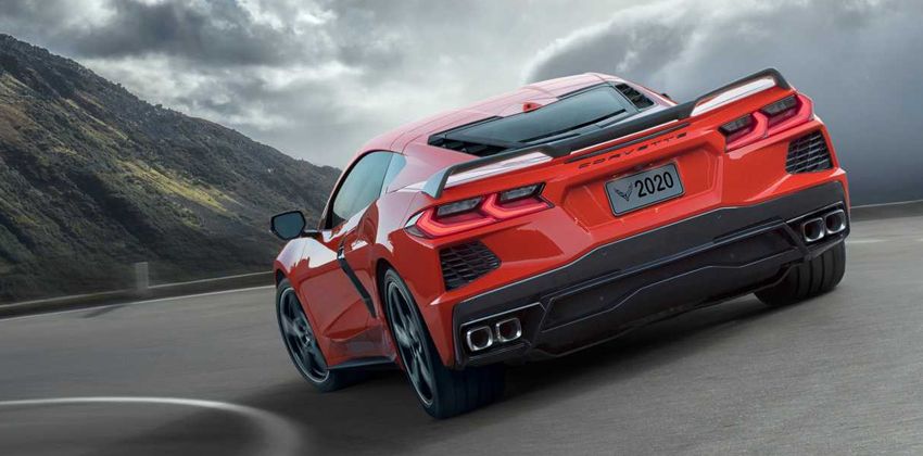 Chevrolet Corvette C8 rear