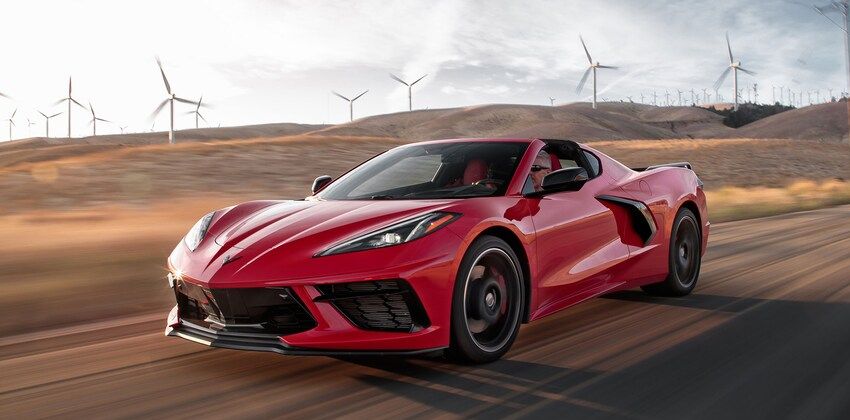 Chevrolet Corvette C8 front