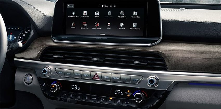 Kia Telluride touchscreen display
