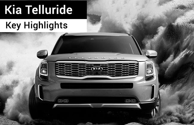 State-of-the-art technology and convenience features in the Kia Telluride
