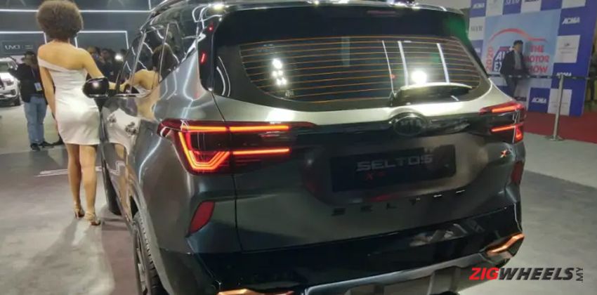 Kia Seltos X-Line Concept rear