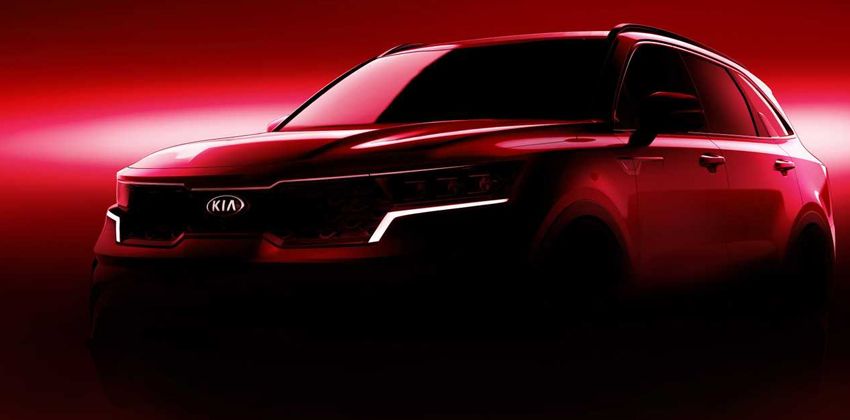 2021 Kia Sorento official teaser images 