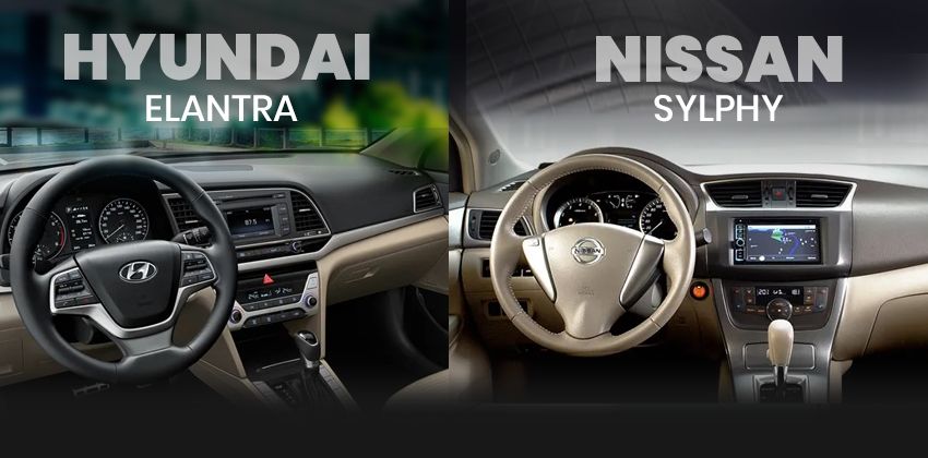 Elantra Cabin vs Sylphy cabin