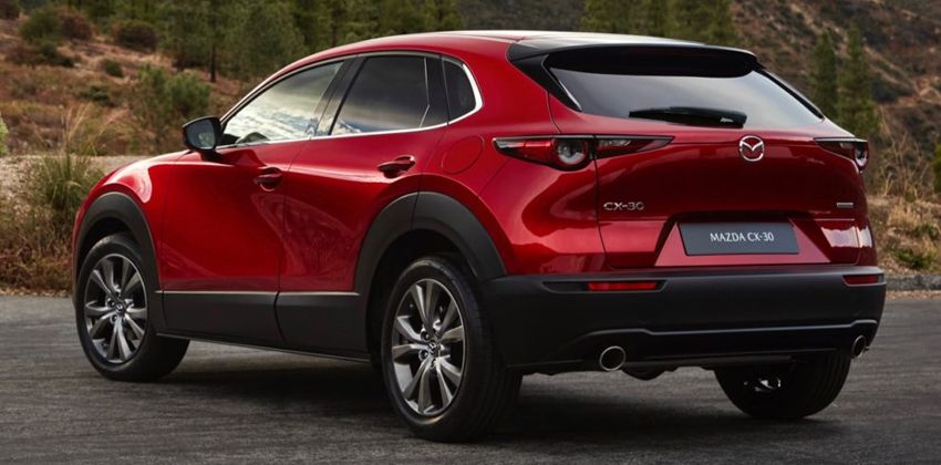 Mazda CX-30 rear