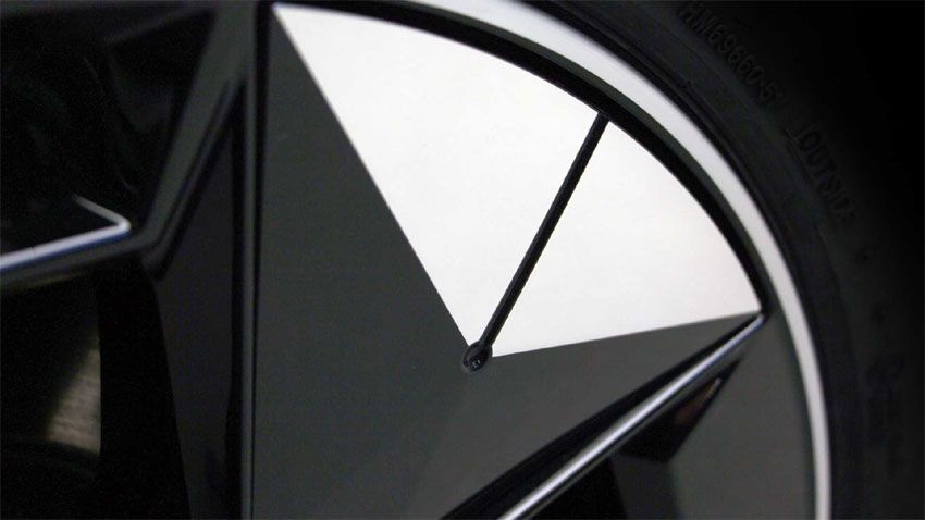 BMW aerodynamic wheels design