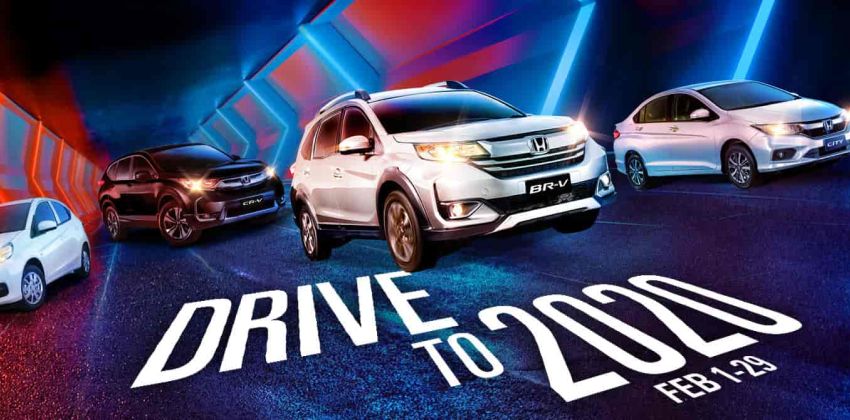 Honda Drive to 2020 promo