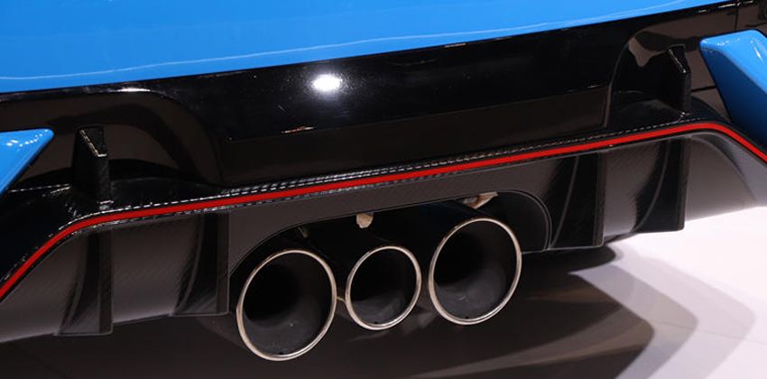 2020 Honda Civic Type R exhaust