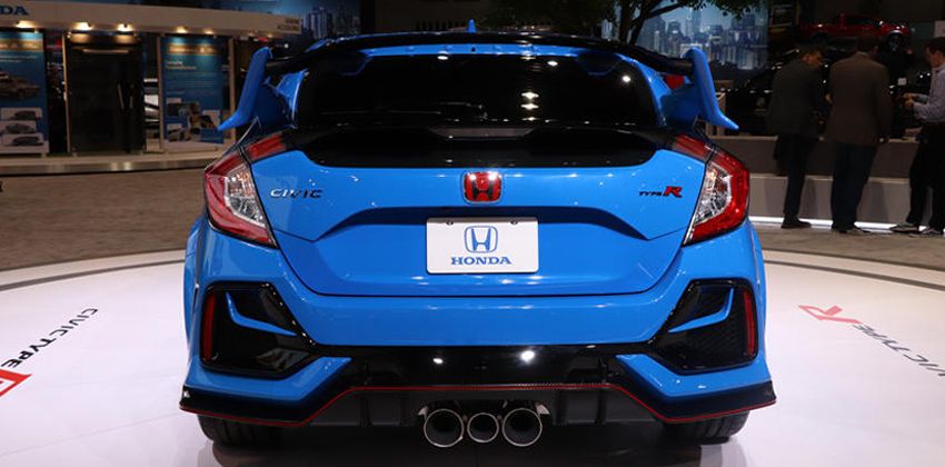 2020 Honda Civic Type R rear