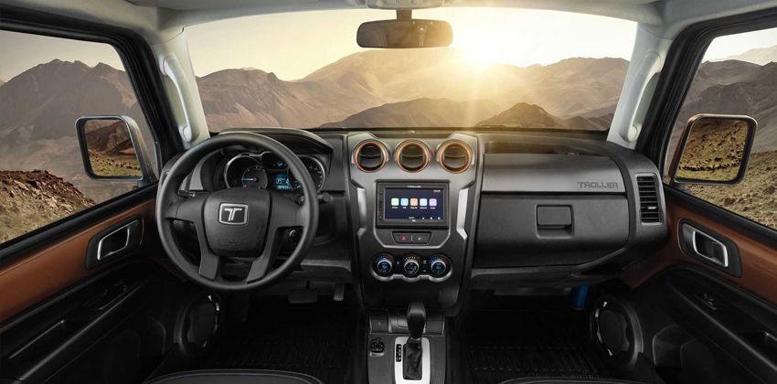 Ford Troller TX4 inside