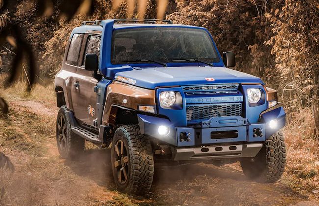 Ford Troller TX4 takes design cues from the Jeep Wrangler