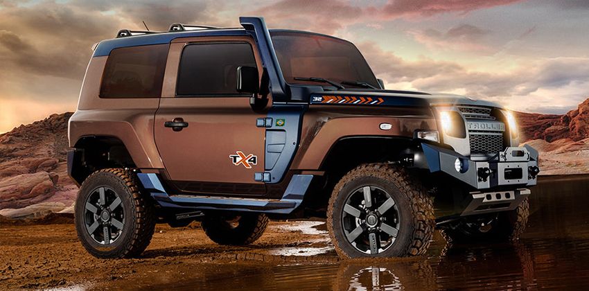 Ford Troller TX4 side