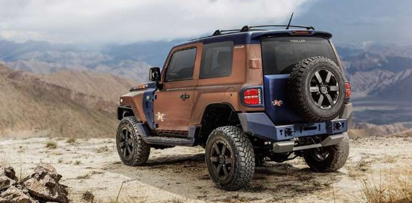 Ford Troller TX4 rear