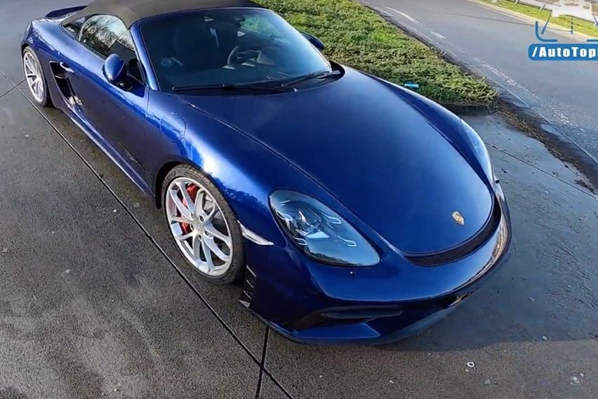 Porsche 718 AutoTopNL autobahn