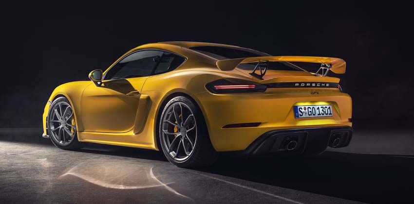 718 Boxster Spyder rear