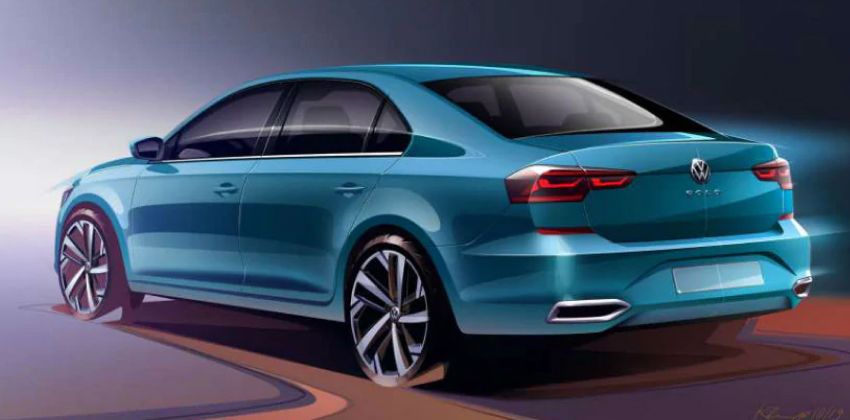 New-gen VW Vento rear